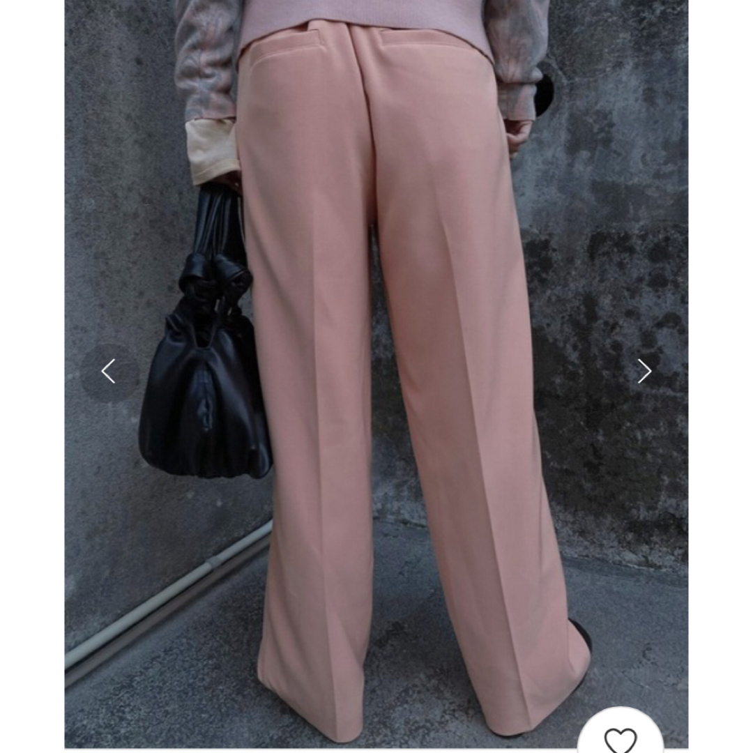 Ameri VINTAGE(アメリヴィンテージ)のAMERI TWO STEPS WAIST STRAIGHT PANTS レディースのパンツ(カジュアルパンツ)の商品写真