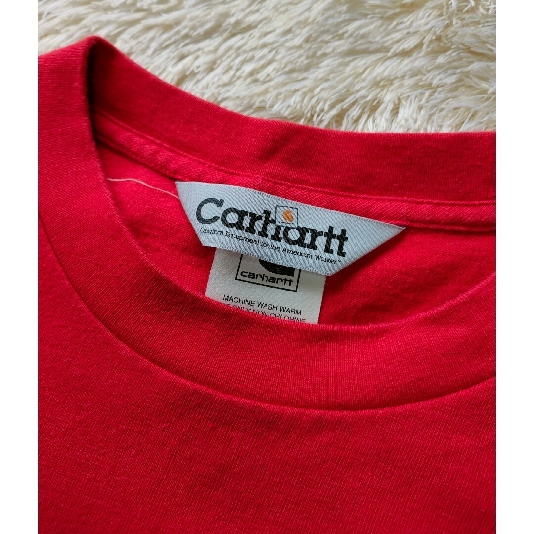 carhartt(カーハート)のカーハート　Carhartt　ビッグロゴ　Tシャツ　M メンズのトップス(Tシャツ/カットソー(半袖/袖なし))の商品写真