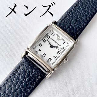 エンポリオアルマーニ(Emporio Armani)のEMPORIO ARMANI  メンズクォーツ腕時計　稼動品　ベルト未使用(腕時計(アナログ))