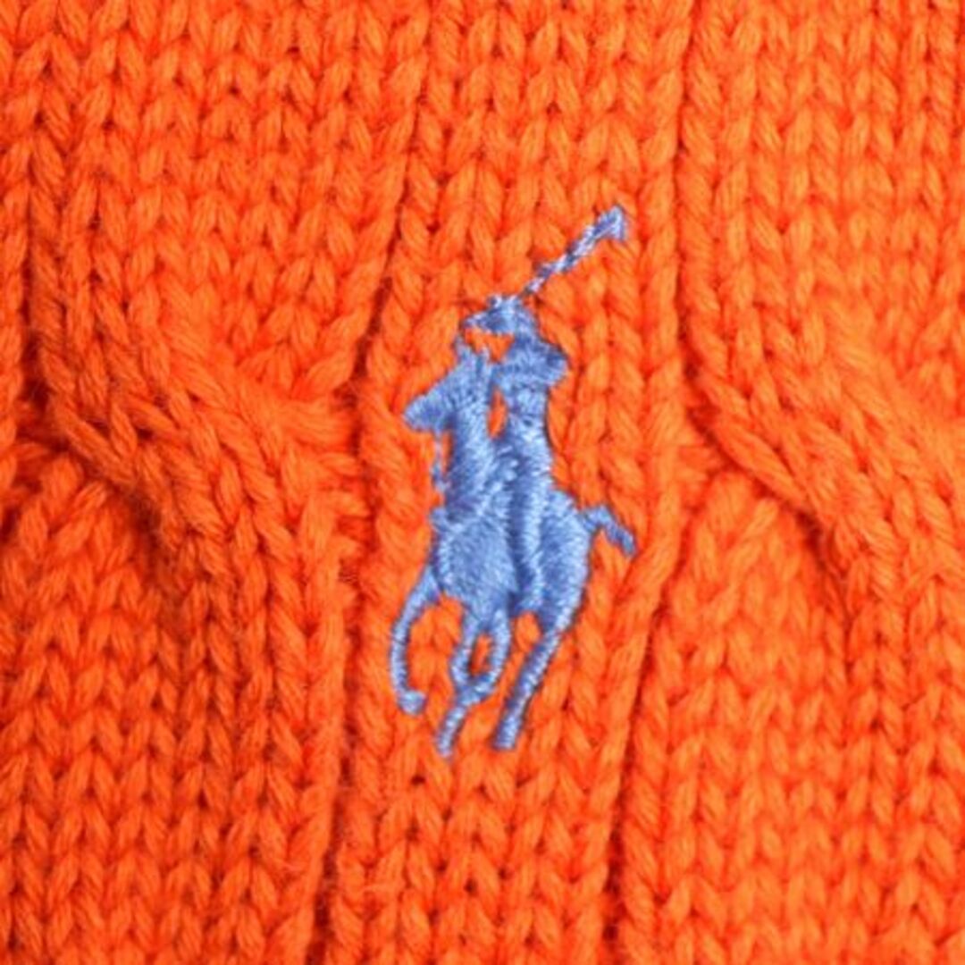 Ralph Lauren - ラルフローレン Vネック コットン ケーブル Ralph Lauren - ラルフローレン Vネック コットン ケーブル