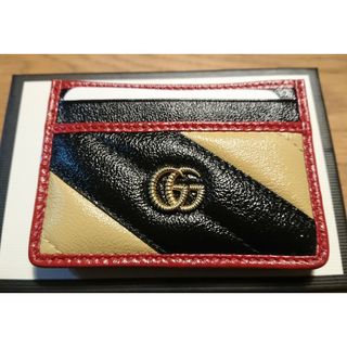 グッチ(Gucci)のGUCCI グッチ GGマーモント 573812 レザー カードケース(名刺入れ/定期入れ)