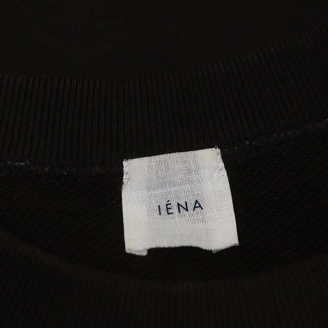IENA(イエナ)のイエナ IENA クルーネックスウェット プルオーバー 長袖 ダークブラウン レディースのトップス(トレーナー/スウェット)の商品写真