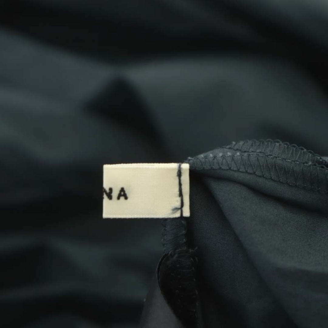 IENA(イエナ)のイエナ IENA コットンランダムタックスカート ロング フレア 34 藍色 レディースのスカート(ロングスカート)の商品写真