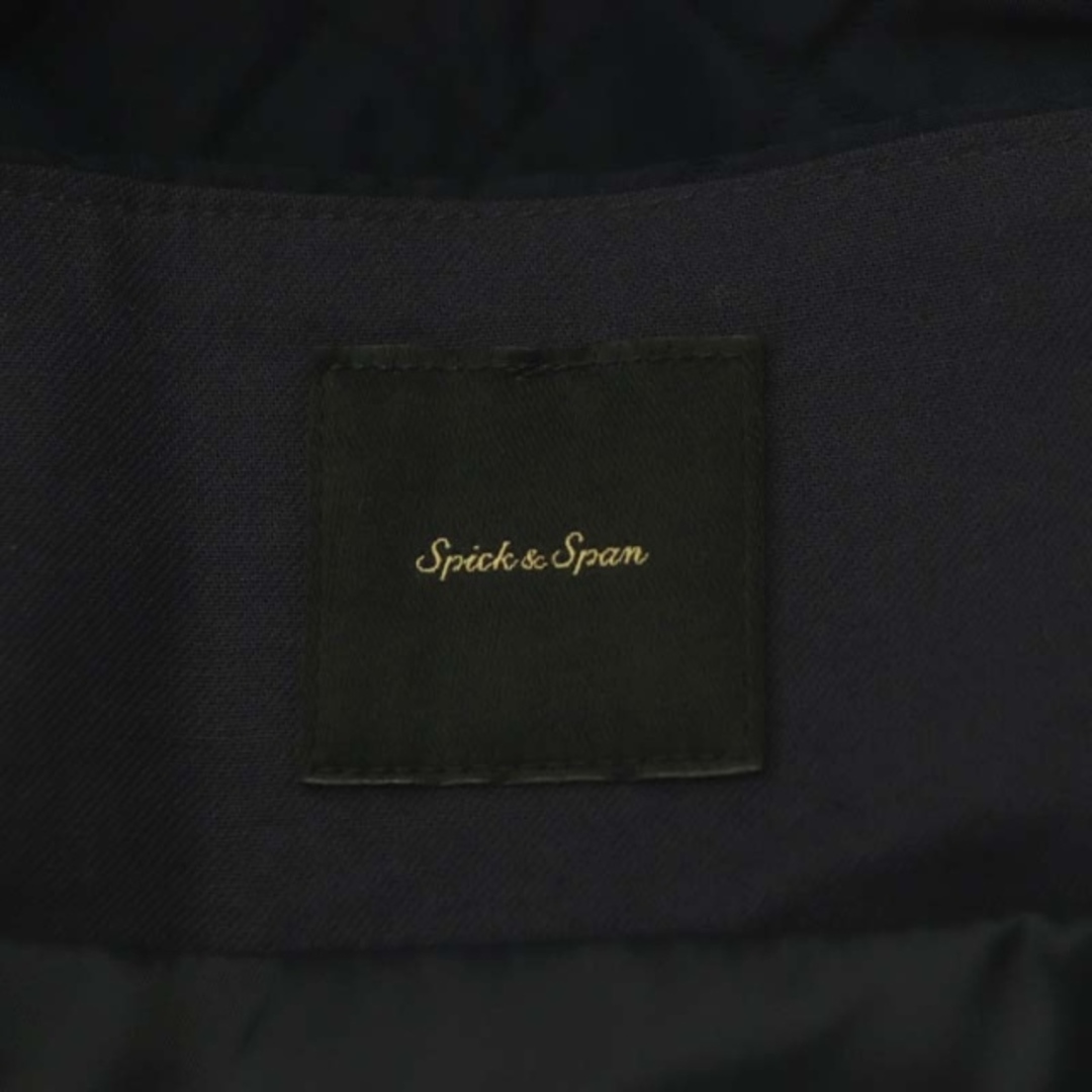 Spick & Span(スピックアンドスパン)のスピック&スパン 21AW キルティング アンブレラスカート ロング 36 紺 レディースのスカート(ロングスカート)の商品写真