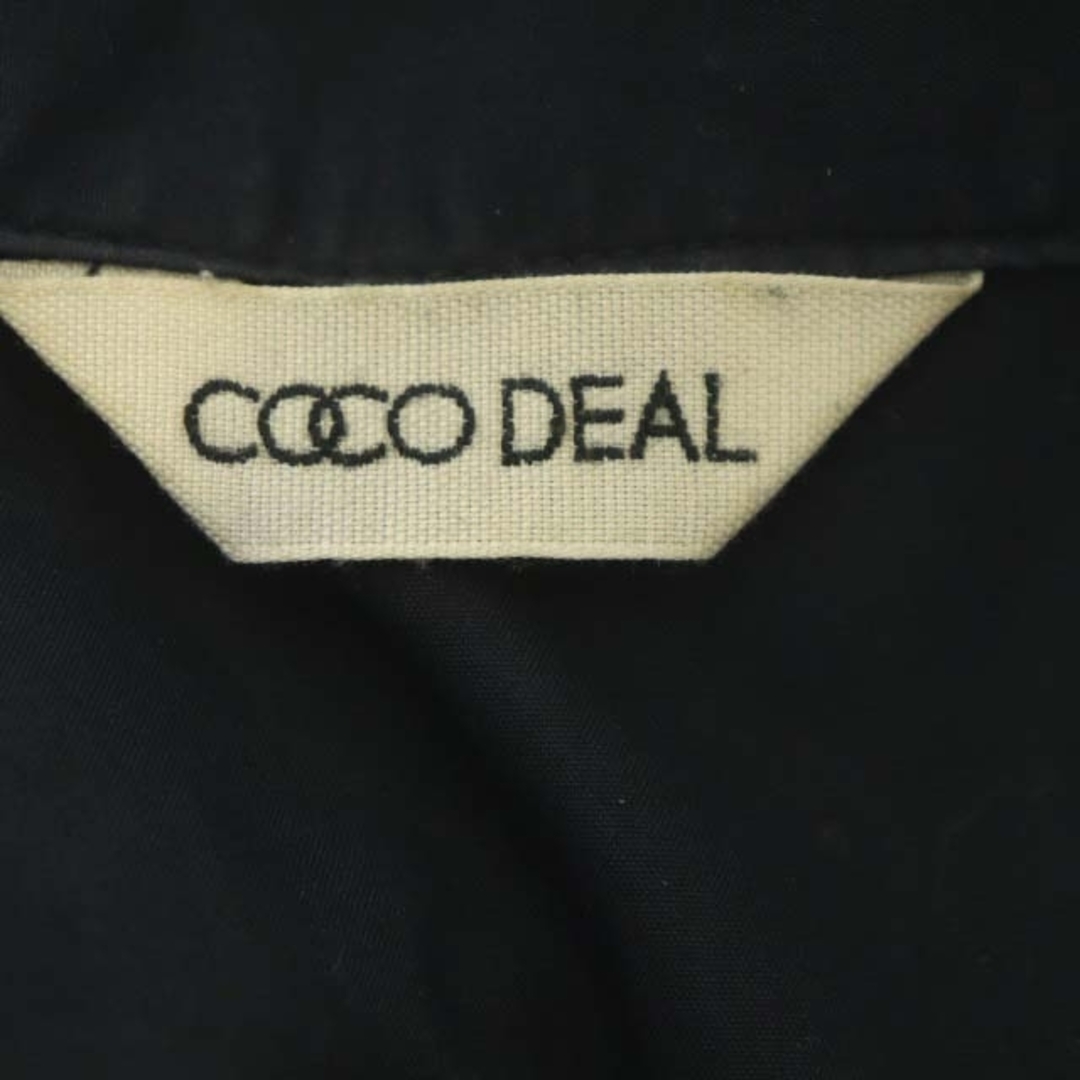 COCO DEAL(ココディール)のココディール パフスリーブパフコルセットシャツワンピース 五分袖 ロング 1 レディースのワンピース(ロングワンピース/マキシワンピース)の商品写真