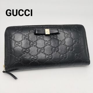 グッチ(Gucci)の極美品✨グッチ　ラウンドファスナー　長財布(財布)