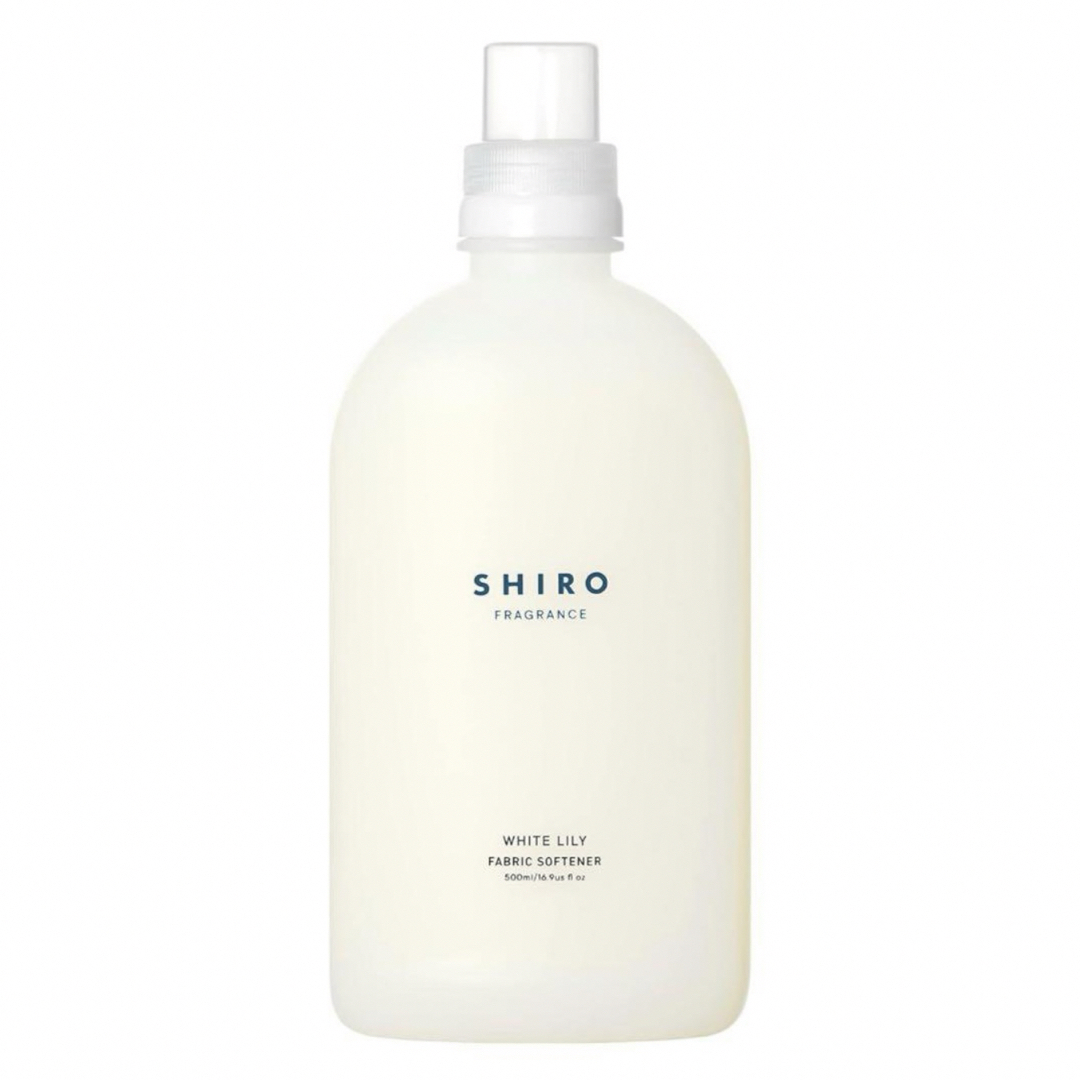 shiro(シロ)のSHIRO ホワイトリリー ファブリックソフナー 500mL 液体 柔軟剤 インテリア/住まい/日用品の日用品/生活雑貨/旅行(洗剤/柔軟剤)の商品写真