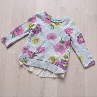 ハッカキッズ(hakka kids)のハッカキッズ   トップス  トレーナー　100  チュール 長袖　hakka(Tシャツ/カットソー)