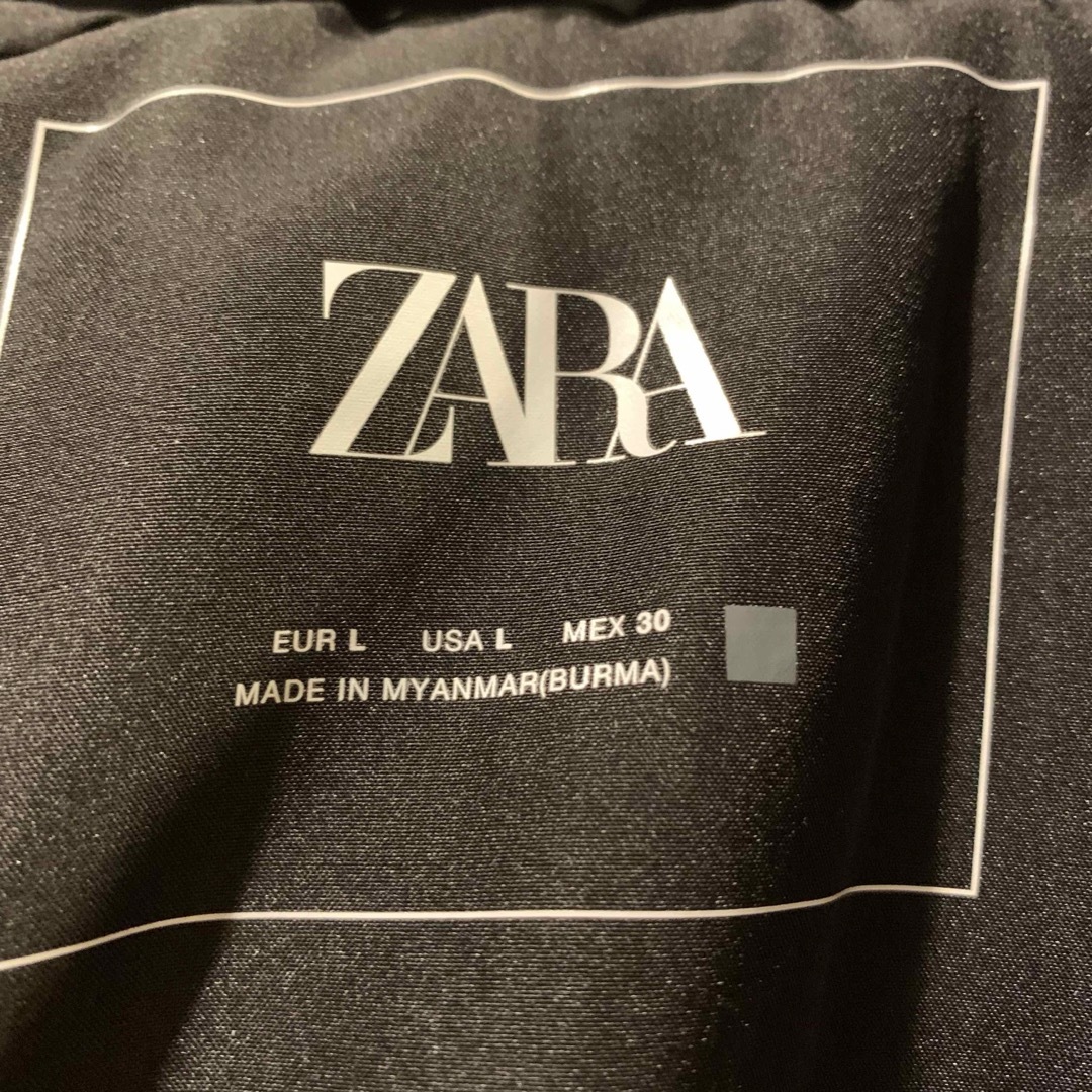 ZARA(ザラ)のZARA  ダウンジャケット ダウンコート ブラック レディースのジャケット/アウター(ダウンジャケット)の商品写真