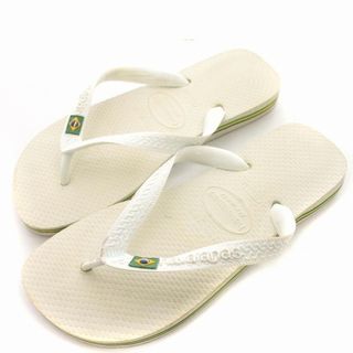 ハワイアナス(havaianas)のハワイアナス havaianas ビーチサンダル 35-36 23.5cm 白(ビーチサンダル)