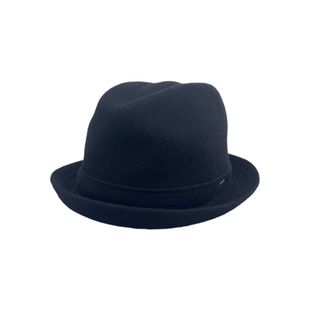 カンゴール(KANGOL)のKANGOL WOOL PLAYER ウール中折れ帽  ハット XL ブラック(その他)