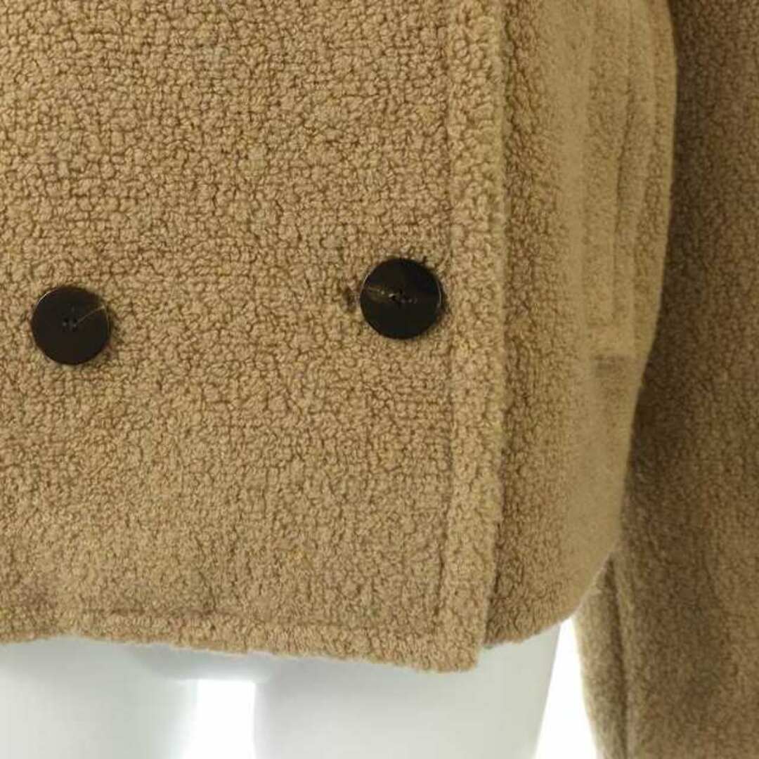 theory(セオリー)のセオリー Teddy Fleece Faux Fur Peacoat S レディースのジャケット/アウター(ピーコート)の商品写真