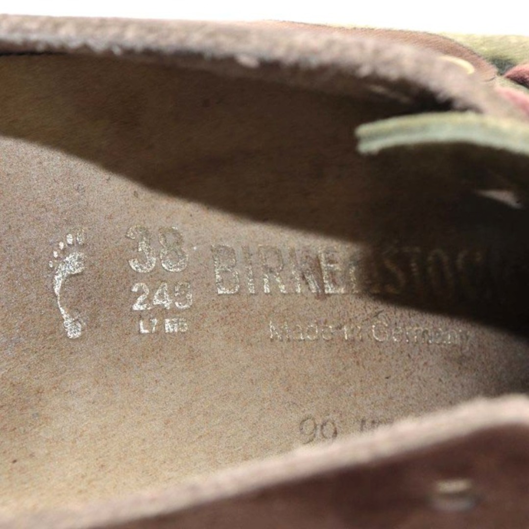 BIRKENSTOCK(ビルケンシュトック)のビルケンシュトック モンタナ シューズ スエード 24.5cm カーキ 茶 レディースの靴/シューズ(その他)の商品写真