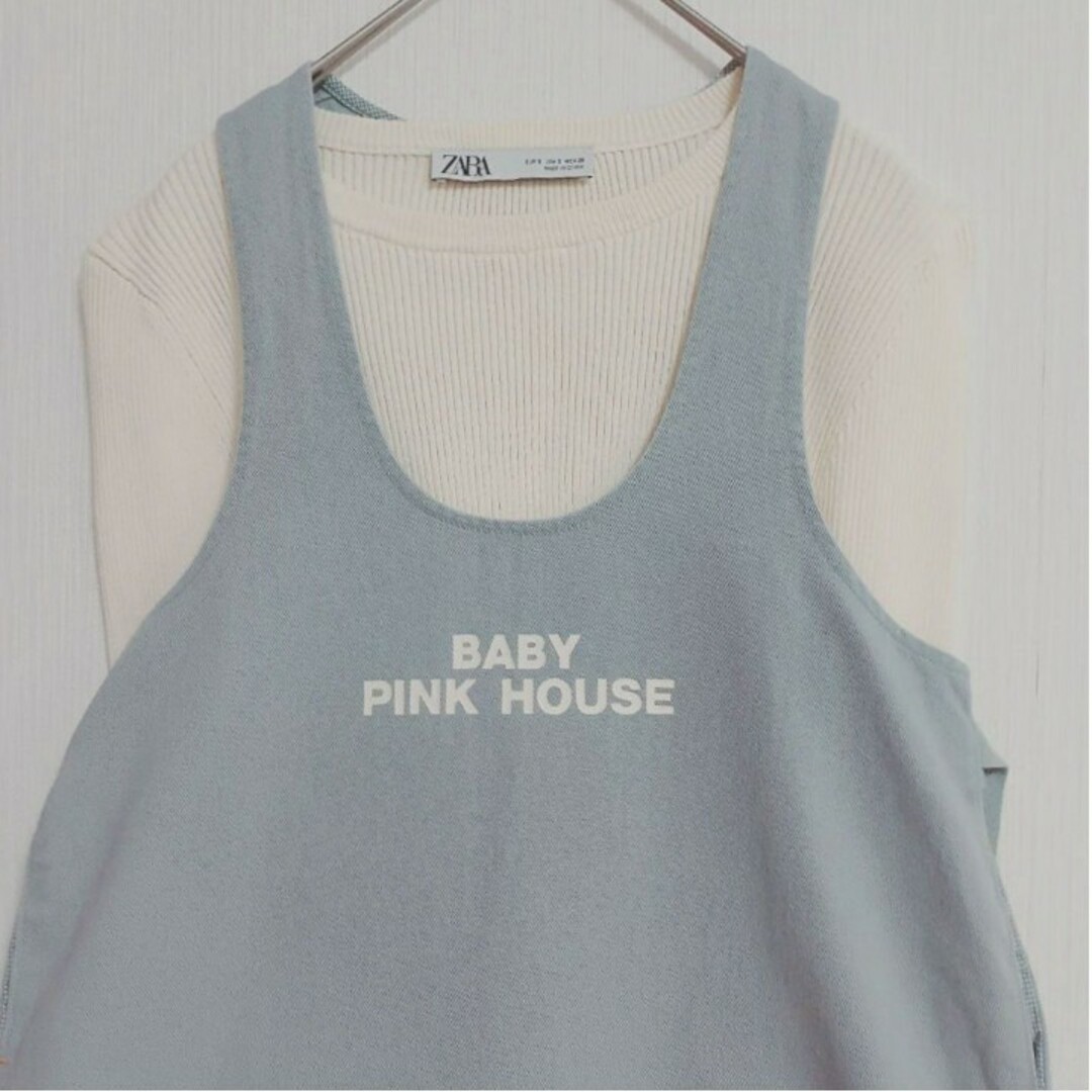 PINK HOUSE(ピンクハウス)のBABY PINK HOUSE ジャンパースカート L (120) ピンクハウス キッズ/ベビー/マタニティのキッズ服女の子用(90cm~)(ワンピース)の商品写真
