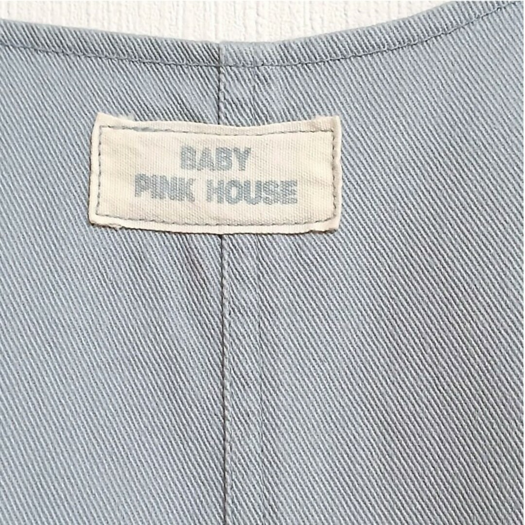 PINK HOUSE(ピンクハウス)のBABY PINK HOUSE ジャンパースカート L (120) ピンクハウス キッズ/ベビー/マタニティのキッズ服女の子用(90cm~)(ワンピース)の商品写真