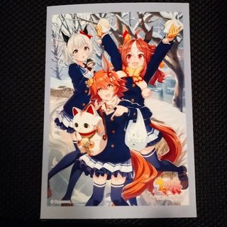 【同梱時100円】⭐ウマ娘 オリジナルブロマイド 一枚(ノベルティグッズ)