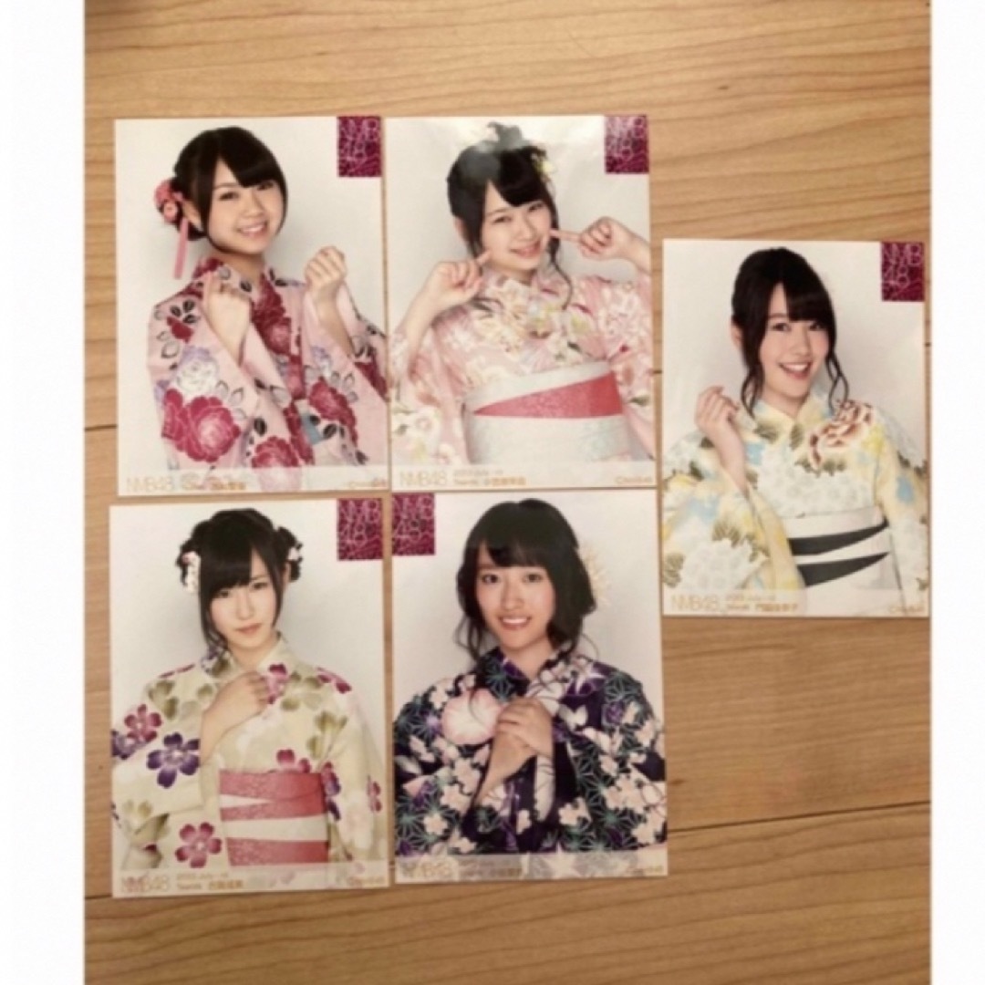 NMB48(エヌエムビーフォーティーエイト)のNMB48 2013.July 生写真　5枚セット AKB48 エンタメ/ホビーのタレントグッズ(アイドルグッズ)の商品写真