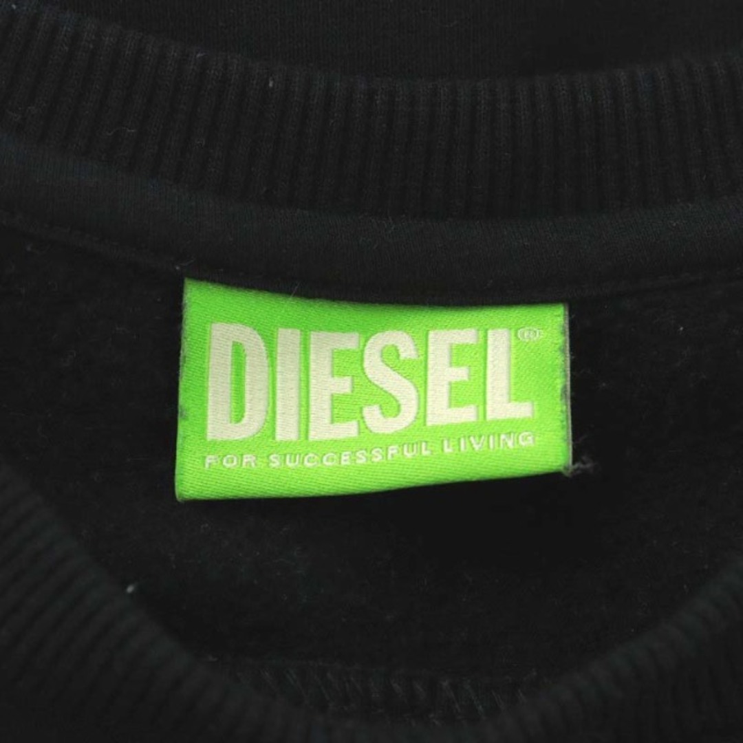 DIESEL(ディーゼル)のディーゼル DIESEL スウェット トレーナー S 黒 S-GIRK-N81 メンズのトップス(その他)の商品写真