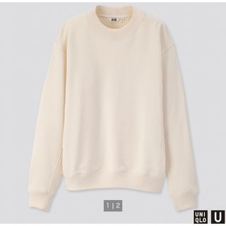 ユニクロ(UNIQLO)のスウェットクルーネックシャツ（長袖）(トレーナー/スウェット)