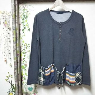 ドラッグストアーズ(drug store's)のdrug store's 長袖Tシャツ⇔トレーナー かわいいポケット(Tシャツ(長袖/七分))