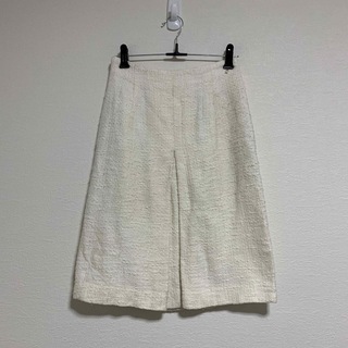 アナイ(ANAYI)のリネンブレンドツイードスカート(ひざ丈スカート)