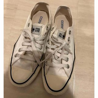 コンバース(CONVERSE)のコンバース　converse allstar  ホワイト　23.5cm(スニーカー)