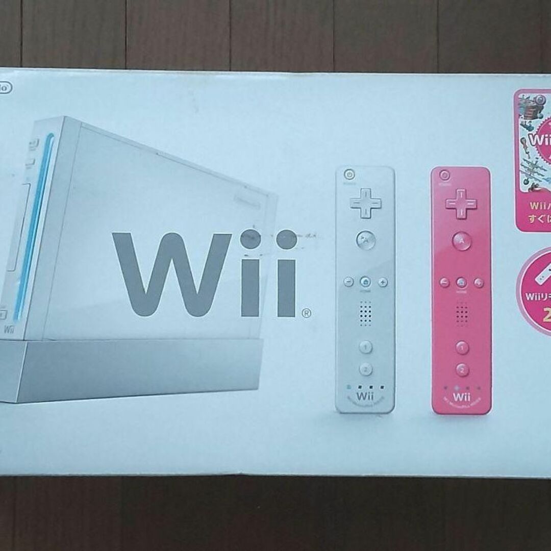 新品Wii/RVLー001本体セット Wiiリモコンヌンチャクバッテリー 新品Wii/RVLー001本体セット Wiiリモコンヌンチャクバッテリー