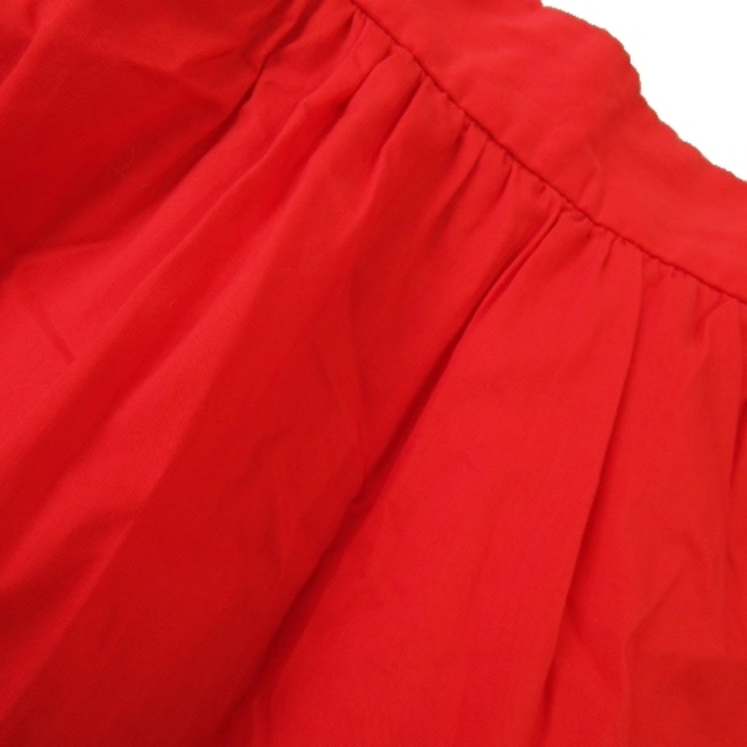 31 Sons de mode(トランテアンソンドゥモード)のトランテアン ソン ドゥ モード スカート フレア ひざ丈 リボン 38 赤 レディースのスカート(ひざ丈スカート)の商品写真