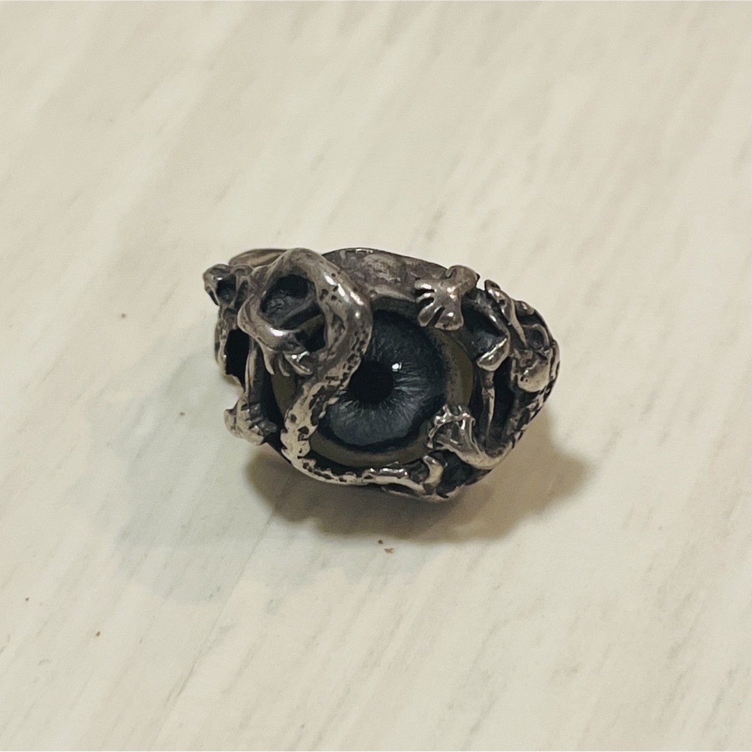 Necromance Dragon EYE Ring【訳あり】sv925 メンズのアクセサリー(リング(指輪))の商品写真