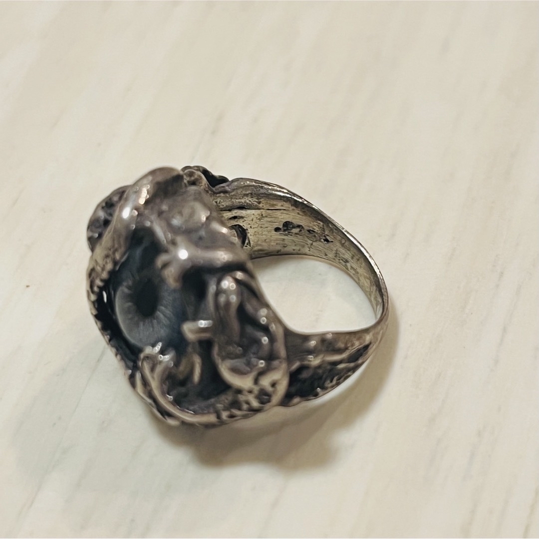 Necromance Dragon EYE Ring【訳あり】sv925 メンズのアクセサリー(リング(指輪))の商品写真