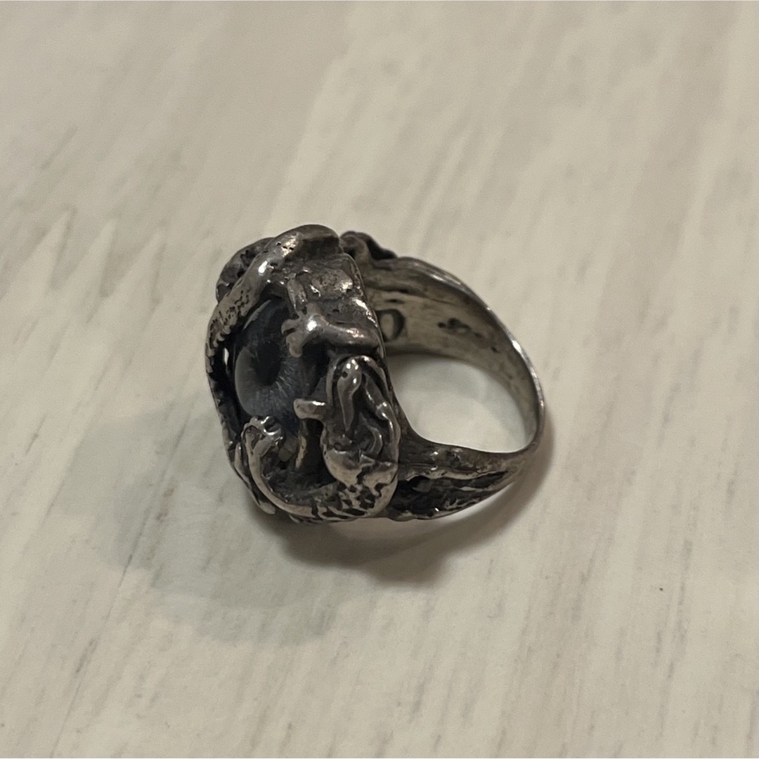Necromance Dragon EYE Ring【訳あり】sv925 メンズのアクセサリー(リング(指輪))の商品写真