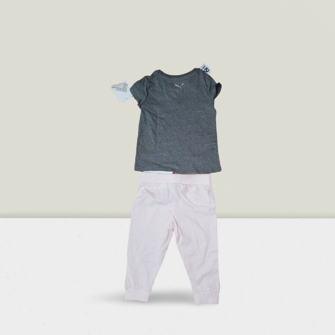 PUMA(プーマ)のTシャツパンツセット　2T　PUMA キッズ/ベビー/マタニティのキッズ服女の子用(90cm~)(Tシャツ/カットソー)の商品写真
