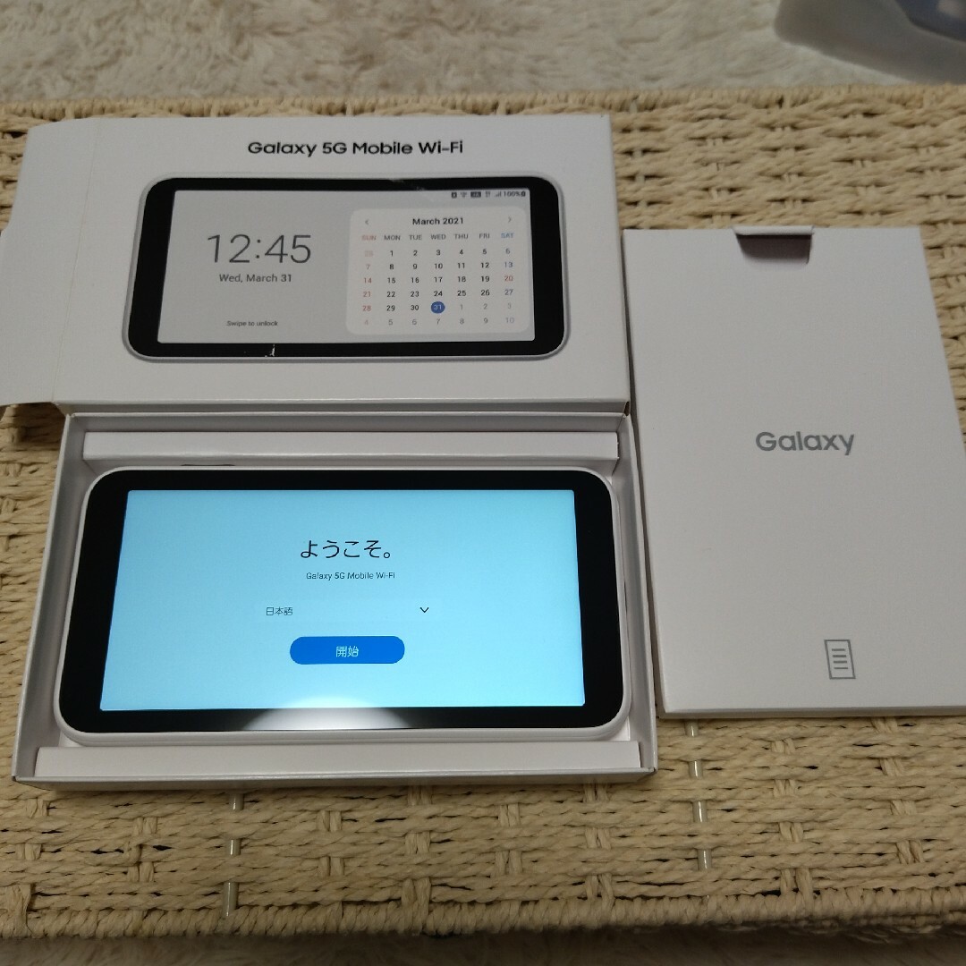 美品 Galaxy 5G Mobile Wi-Fi SCR01 ホワ… 美品 Galaxy 5G Mobile Wi-Fi SCR01 ホワ…