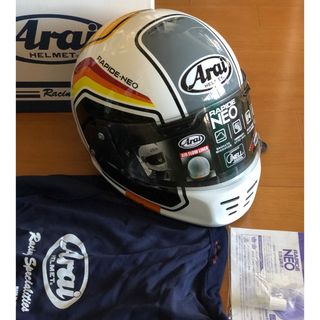 Arai - 中古まあまあ美品　アライ  ラパイドネオ　ナンバー　M 57-58