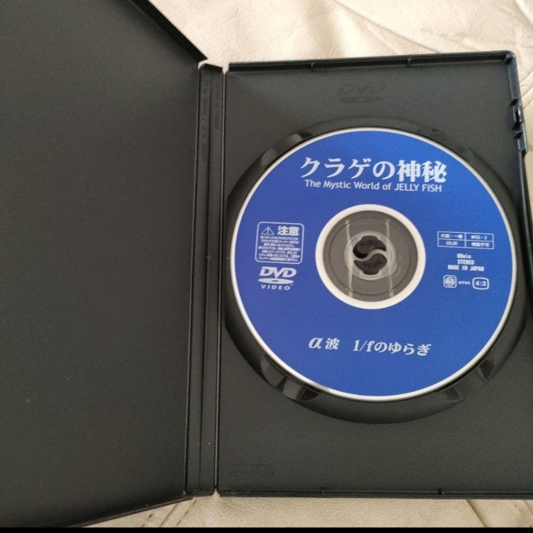 クラゲの神秘 DVD　α波 1/fのゆらぎ エンタメ/ホビーのDVD/ブルーレイ(趣味/実用)の商品写真