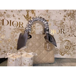 Dior レディディオールカナージュ　オレンジ　ゴールド金具　2wayバック