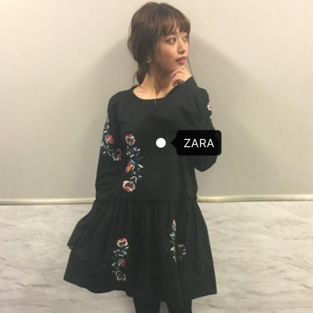 ZARA♡刺繍ワンピ♡本日限定値下げ！！！