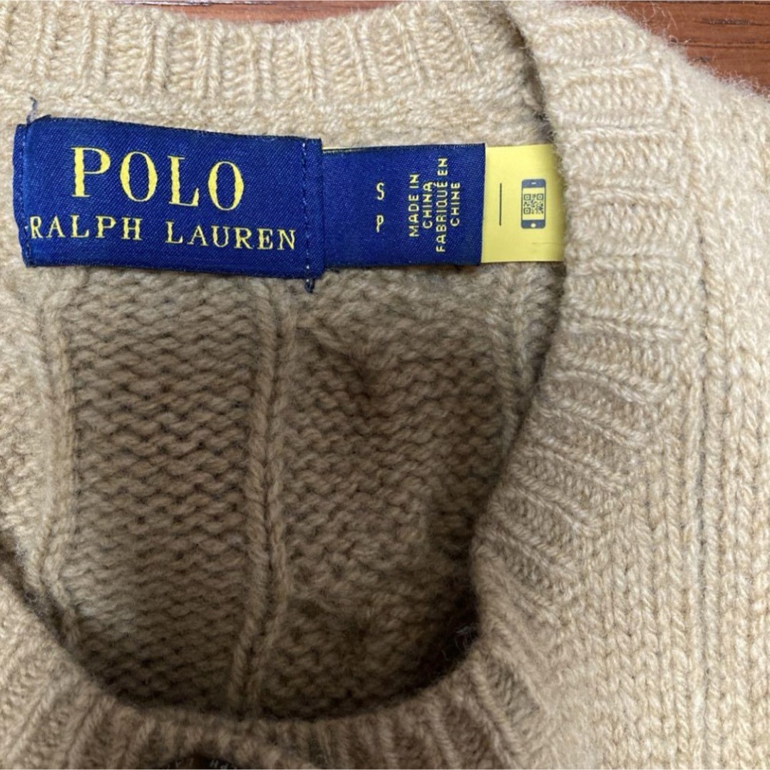 POLO RALPH LAUREN(ポロラルフローレン)のポロ　ラルフローレン　ケーブルニット　カーディガン レディースのトップス(カーディガン)の商品写真