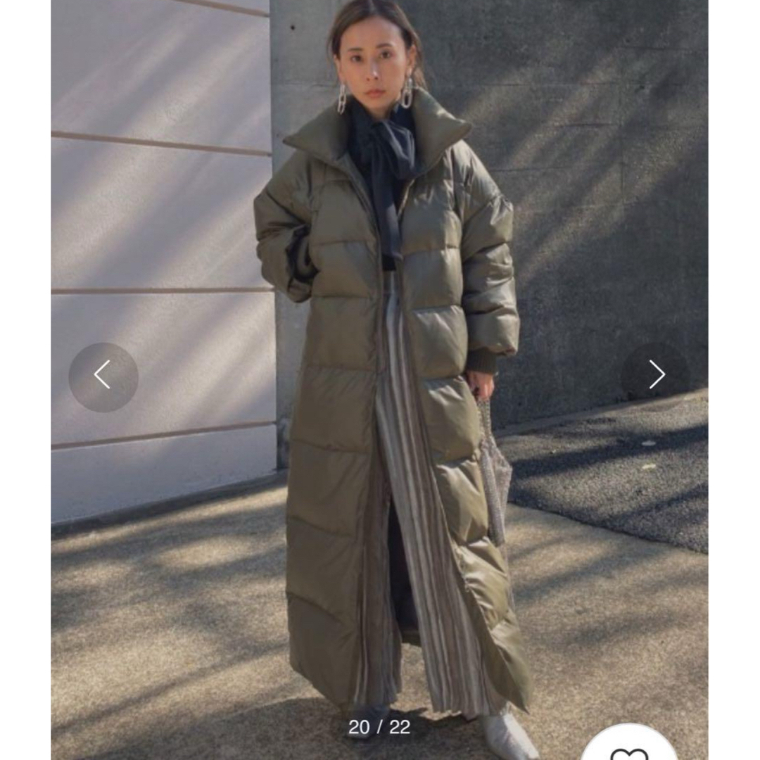 Ameri VINTAGE(アメリヴィンテージ)のSTAND COLLAR DOWN COAT   レディースのジャケット/アウター(ダウンジャケット)の商品写真