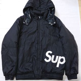 シュプリーム(Supreme)のSupreme SIDELINE SIDE LOGO PARKA S ブラック(ダウンジャケット)