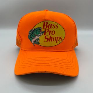 ヴィンテージ(VINTAGE)のBass pro Shops　長瀬智也　魚プリント　トラッカーキャップ　スナップ(キャップ)