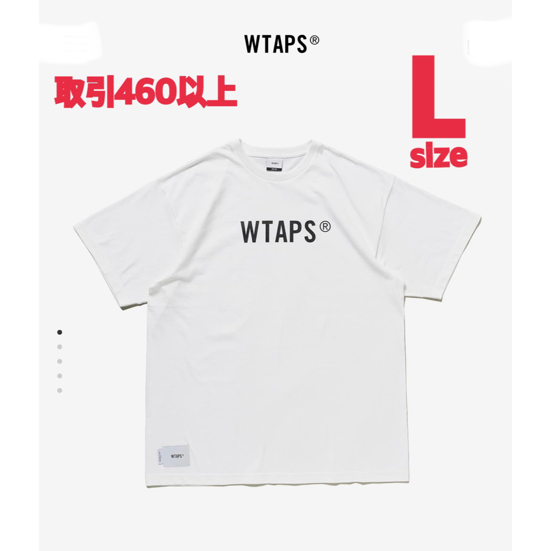 W)taps(ダブルタップス)のWTAPS 2023SS SIGN SS TEE WHITE Lサイズ メンズのトップス(Tシャツ/カットソー(半袖/袖なし))の商品写真