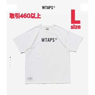 ダブルタップス(W)taps)のWTAPS 2023SS SIGN SS TEE WHITE Lサイズ(Tシャツ/カットソー(半袖/袖なし))