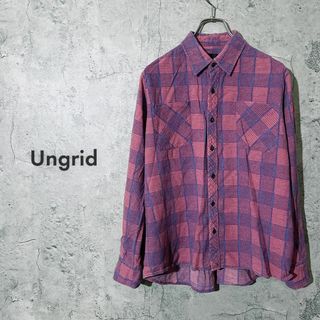 アングリッド(Ungrid)の【レディース ❣】アングリッド シャツ ブラウス 長袖 トップス アウター F(シャツ/ブラウス(長袖/七分))