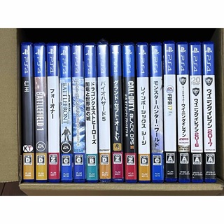 PlayStation4 - PlayStation4用ソフトまとめ売り15本