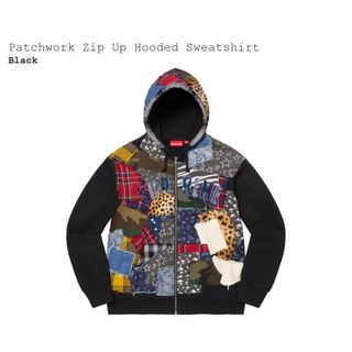 シュプリーム(Supreme)のPatchwork Zip Up Hooded Sweatshirt(パーカー)