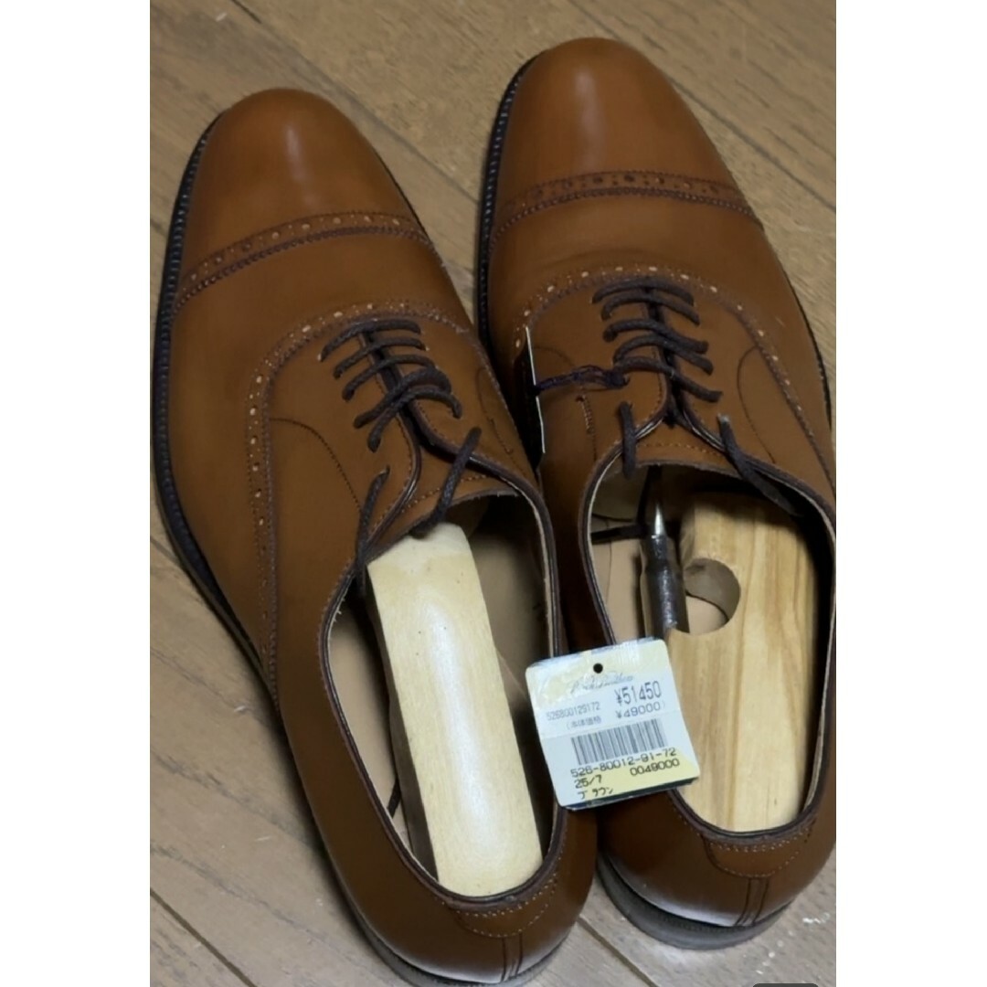 Brooks Brothers(ブルックスブラザース)の新品 Brooks Brothers ブルックスブラザーズ シューズ 25EEE メンズの靴/シューズ(ドレス/ビジネス)の商品写真