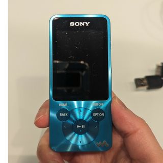 ソニー(SONY)の★びたみんさん専用★【中古品】ソニー ウォークマン NW-S784青(ポータブルプレーヤー)