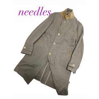 美品 Needles ニードルズ ウールチェスターコート メンズ JPN：M