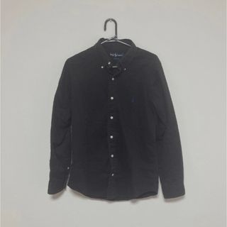 ラルフローレン(Ralph Lauren)の【ラルフローレン】黒シャツ青色ワンポイント(シャツ)